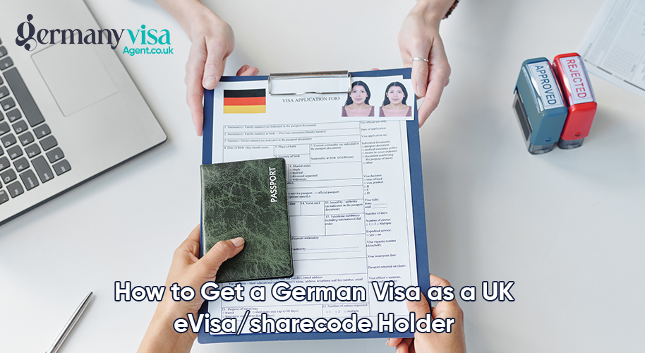 Germany visa for EVisa Share Code